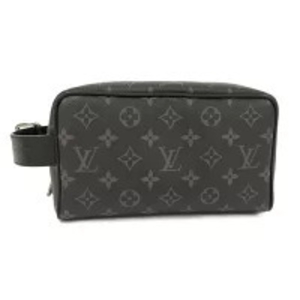 LOUIS VUITTON Locker Dopp Handbag Monogram Eclipse